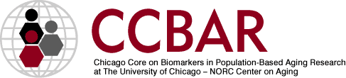 Chicago Core on Biomarkers in Population-Based Aging Research



	at The University of Chicago – NORC Center on Aging Logo
